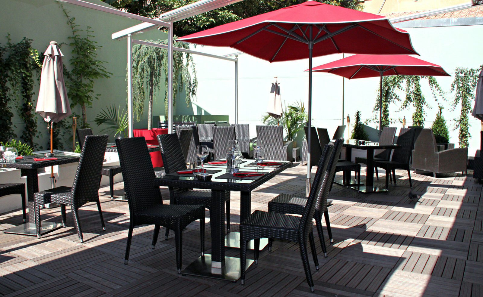 קאן Hotel Montaigne & Spa מסעדה תמונה